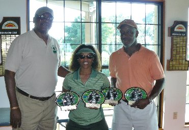 Rufus Lewis with surburnia Johnson and Robert Edwards