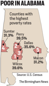 Poor in Alabama
