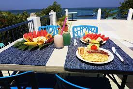 Negril Treehouse breakfast