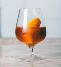 Usquaebach Scotch Whiskey glass