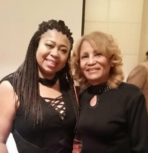 L-R: Debert Cook and Phyllis Stevenson-Jenkins