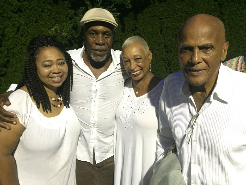 Debert Cook, Danny Glover, Barbara Wilson, Harry Belafonte