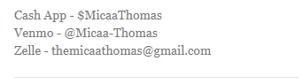 micca virtual cash apps