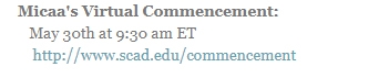 micca virtual commencement